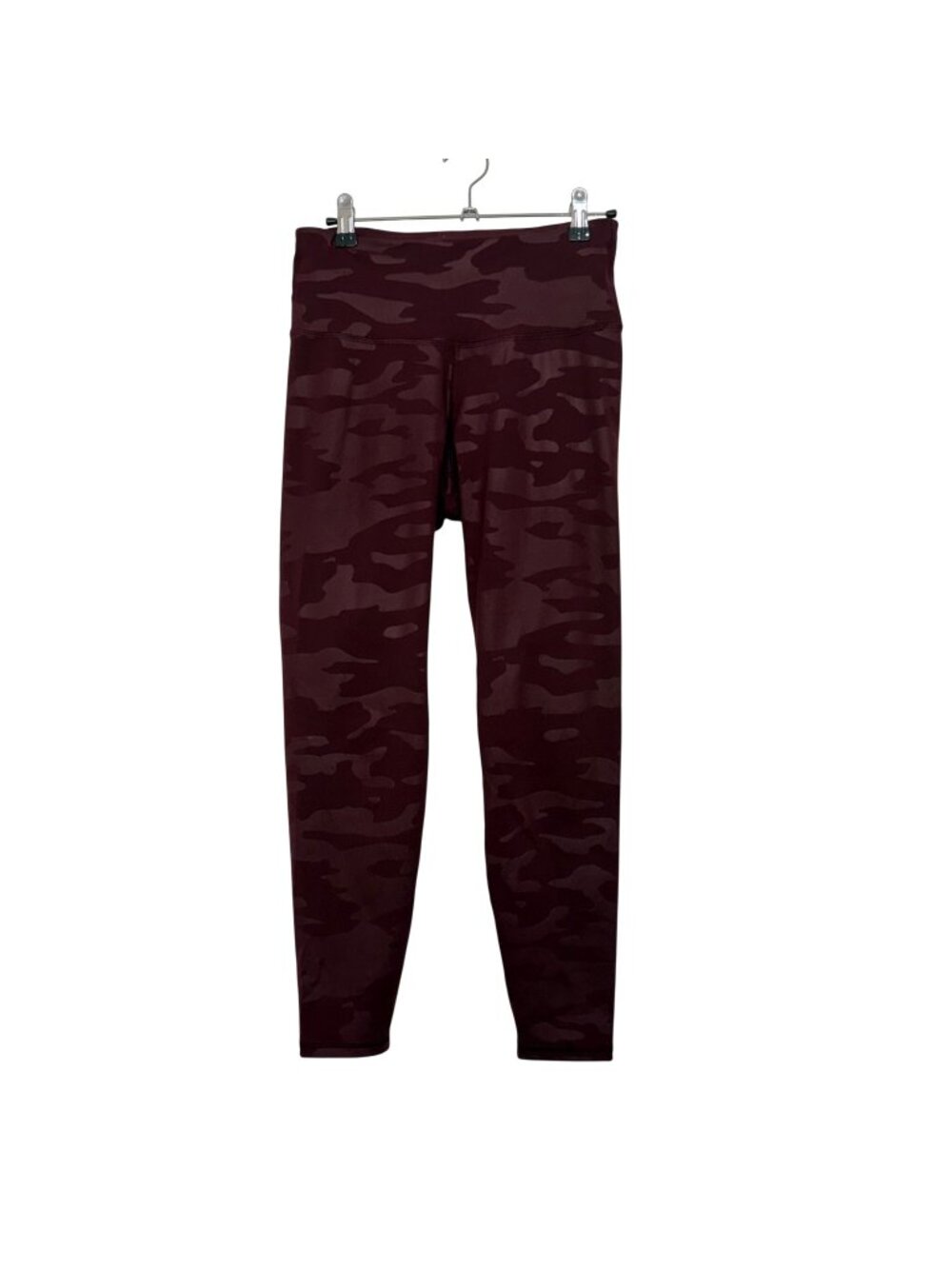 Old Navy Active Burgundy Camo Elevate Leggings Go-Dry High Rise Size Medium